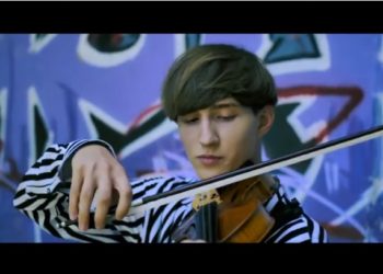 Teledysk wybitnego skrzypka z Płocka. Widzieliście?