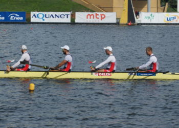 Płoccy wioślarze zdobyli srebrny medal Mistrzostw Polski