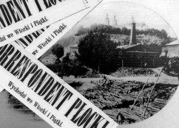 Z pożółkłych szpalt Korrespondenta Płockiego