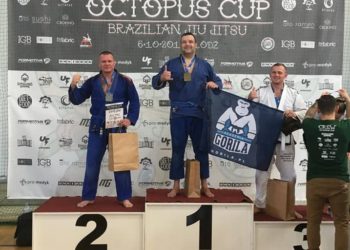 Zawodnicy brazylijskiego jiu jitsu z płockiego klubu na podium Octopus BJJ Cup