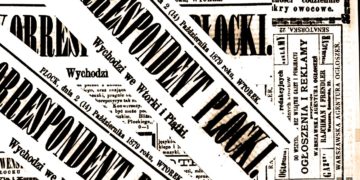 Z pożółkłych szpalt Korrespondenta Płockiego