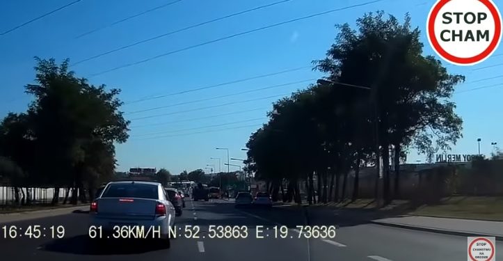 Płock na popularnym kanale. Tym razem stłuczka z… [FILM]