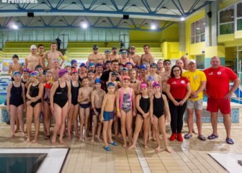 Sebastian Karaś w Płocku! Pływak opowiedział o swoich niezwykłych wyczynach i uczył pływania