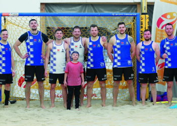 Płocka drużyna plażowej piłki ręcznej wywalczyła podium w Superpucharze Polski