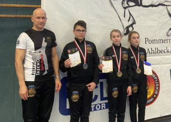 Blitzkrieg płockich zawodników taekwondo na niemieckim turnieju