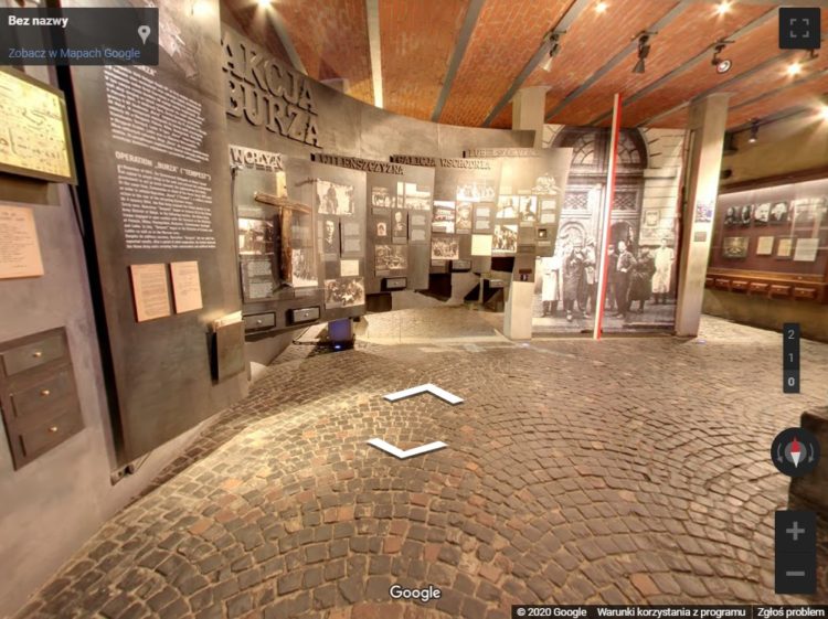 zrzut ze spaceru po Muzeum Westerplatte