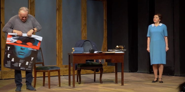Ostatnie chwile na obejrzenie spektaklu „Dwa teatry”. Odbędzie się też spotkanie online z twórcami