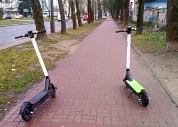 Nie rzucajcie hulajnóg, gdzie popadnie!