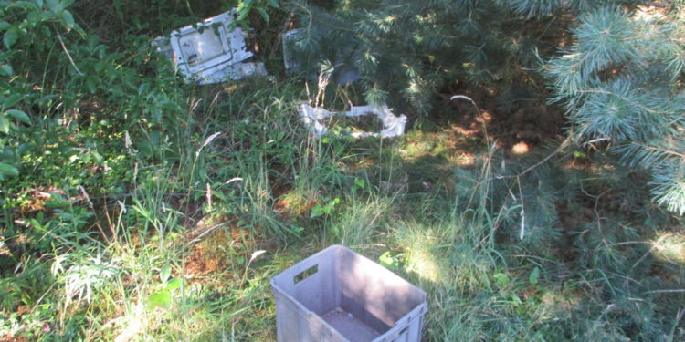 Po likwidacji punktu odbioru odpadów, na Radziwiu powstało nielegalne wysypisko [ZDJĘCIA]