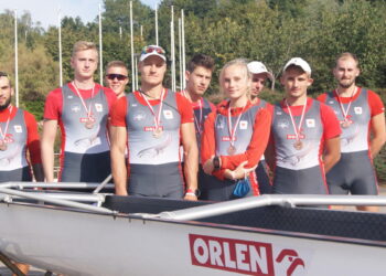 Dobra forma płockich wioślarzy. Zdobyli dwa brązowe i złoty medal