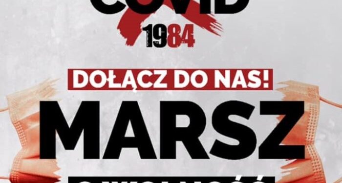 W Płocku odbędzie się marsz przeciwko walce z epidemią