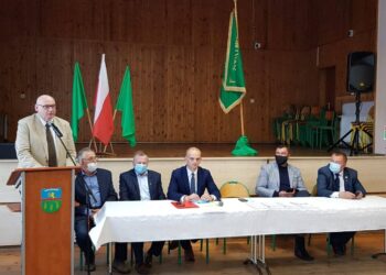 Piotr Zgorzelski w sobotę uczestniczył w dużym spotkaniu w Radzanowie