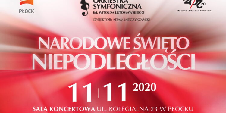 Płocka Orkiestra Symfoniczna online na Narodowe Święto Niepodległości