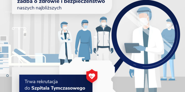Kto ma zatrudniać pracowników w szpitalu tymczasowym? Jest konflikt?
