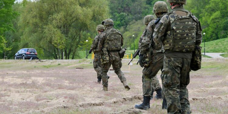 Żołnierze ćwiczyli nad Wisłą w Płocku [ZDJĘCIA]