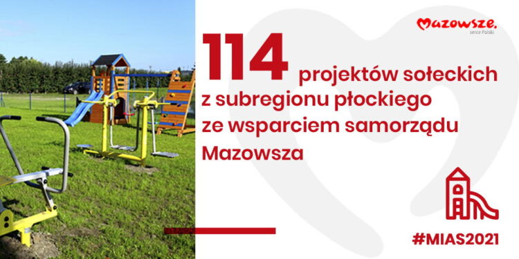 Wsparcie dla projektów w sołectwach. Które z powiatu płockiego?