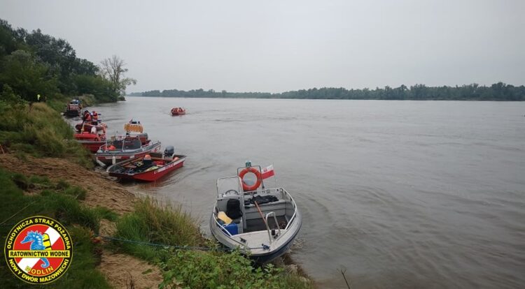 Fot. OSP Ratownictwo Wodne z Modlina Twierdzy