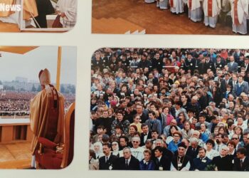 Archiwalne zdjęcia i pamiątki z wizyty Jana Pawła II w Płocku. Nowa wystawa w Muzeum Diecezjalnym [FILM, ZDJĘCIA]