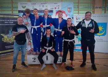 Świetny występ zawodników Academii Gorila Płock na zawodach brazylijskiego jiu-jitsu