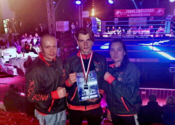 Srebro kickboxera z UKS „Sanda” Płock