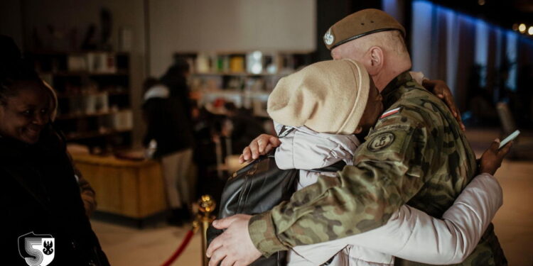 Mazowiecka Brygada Obrony Terytorialnej też pomaga uchodźcom