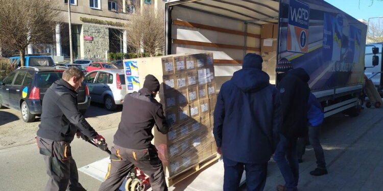 Dary z Mazowsza płyną do Ukrainy. To m.in. środki medyczne i opatrunkowe