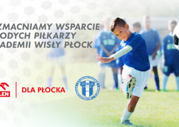 Młodzi piłkarze Wisły ze wsparciem ORLENU