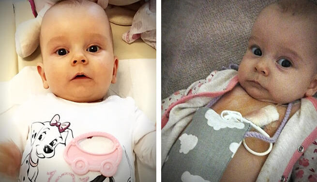 Maleńka płocczanka zaczęła słabnąć. „Ten potwór zaczął zabierać mi moje dziecko…”