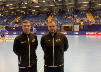 Płoccy sędziowie w 1/16 Ligi Europejskiej (EHF)