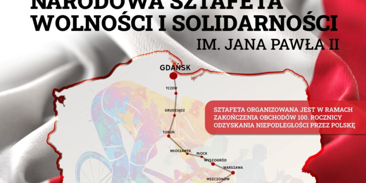 Narodowa Sztafeta Wolności i Solidarności. Płocczanie ruszą z Zakopanego do Gdańska
