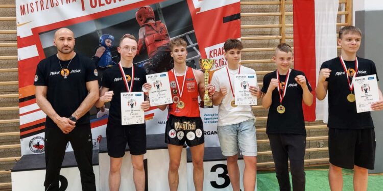 Podopieczni Tiger Płock wrócili z mistrzostw Muay Thai z medalami