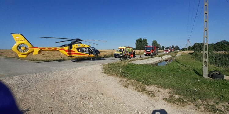 Wypadek przy pracach rolniczych. Mężczyźnie oderwało rękę
