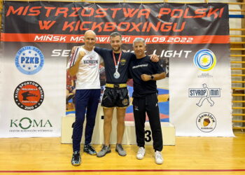 Płocczanin wywalczył srebrny medal na Mistrzostwach Polski w Kickboxingu