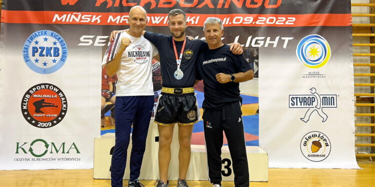 Płocczanin wywalczył srebrny medal na Mistrzostwach Polski w Kickboxingu