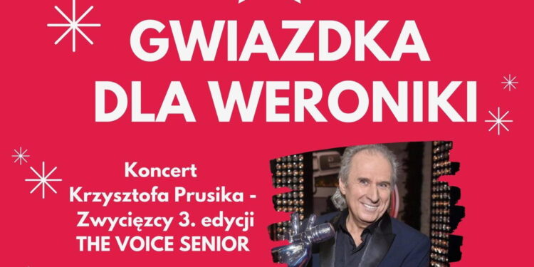 Koncert charytatywny dla małej Weroniki. Wystąpi zwycięzca The Voice Senior