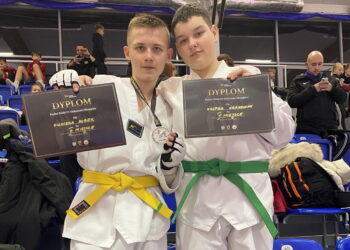 Srebro dla LKS „Puncher” Płock. Młodzi zawodnicy wykazali się na zawodach Pucharu Polski w taekwondo