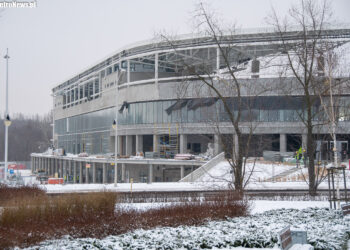 Czy starczy pieniędzy na dokończenie Stadionu Wisły Płock? Ratusz odpowiedział na pytania [FILM, ZDJĘCIA]