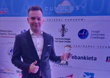 Wojtek Bógdał nagrodzony za wybitne osiągnięcia w karierze motoparalotniarskiej