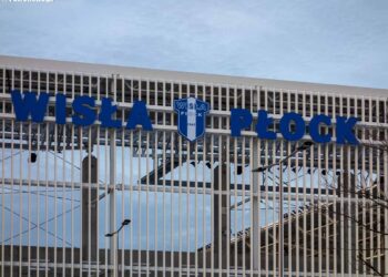 Nowy stadion już z logo Wisły Płock i PKN ORLEN [FILM, ZDJĘCIA]