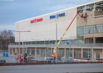 Nowy stadion już z logo Wisły Płock i PKN ORLEN [FILM, ZDJĘCIA]