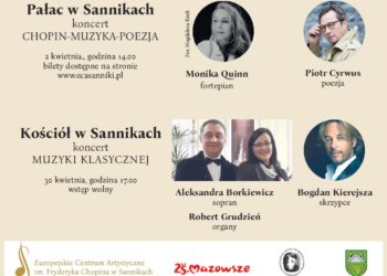 Co będzie działo się w kwietniu w sannickim pałacu?