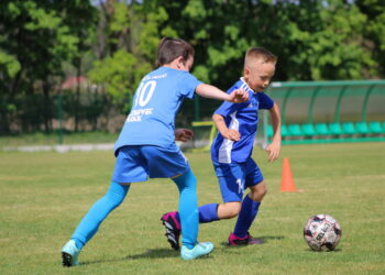 Młodzi płoccy piłkarze zagrali w turnieju 1 na 1 [ZDJĘCIA]