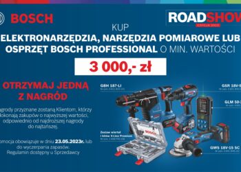 ROADSHOW BOSCH PROFESSIONAL w Gostyninie. Przyjdź, zobacz, przetestuj!