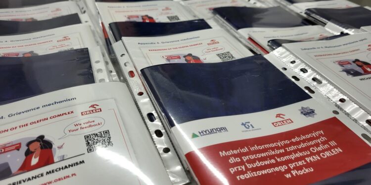 Policja w miasteczku pracowniczym. Jak zadbano o bezpieczeństwo? [FILM, ZDJĘCIA]