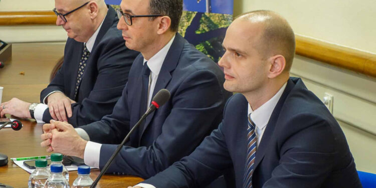 Minister infrastruktury odwiedził Płock. Miał ciekawe wieści dla mieszkańców [ZDJĘCIA]