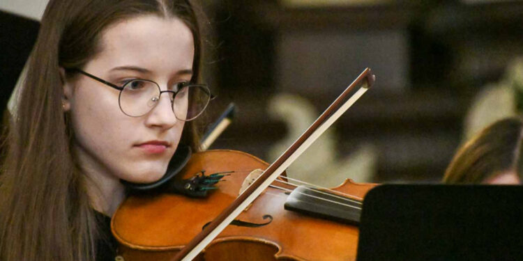 Płoccy muzycy dali koncert utworów organowych i kameralnych [ZDJĘCIA]