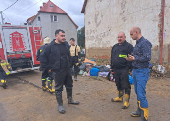 Starosta płocki na terenach po powodzi. „Zaoferowaliśmy wsparcie”