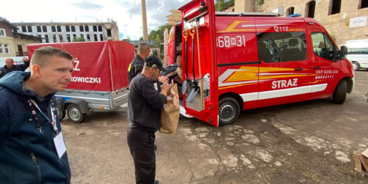 Starosta płocki na terenach po powodzi. „Zaoferowaliśmy wsparcie”