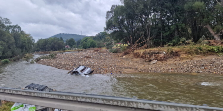 Starosta płocki na terenach po powodzi. „Zaoferowaliśmy wsparcie”