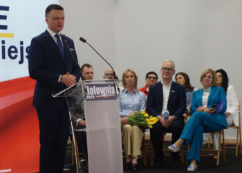 Hołownia w Płocku: Polska potrzebuje Prezydenta Polski, nie Warszawy